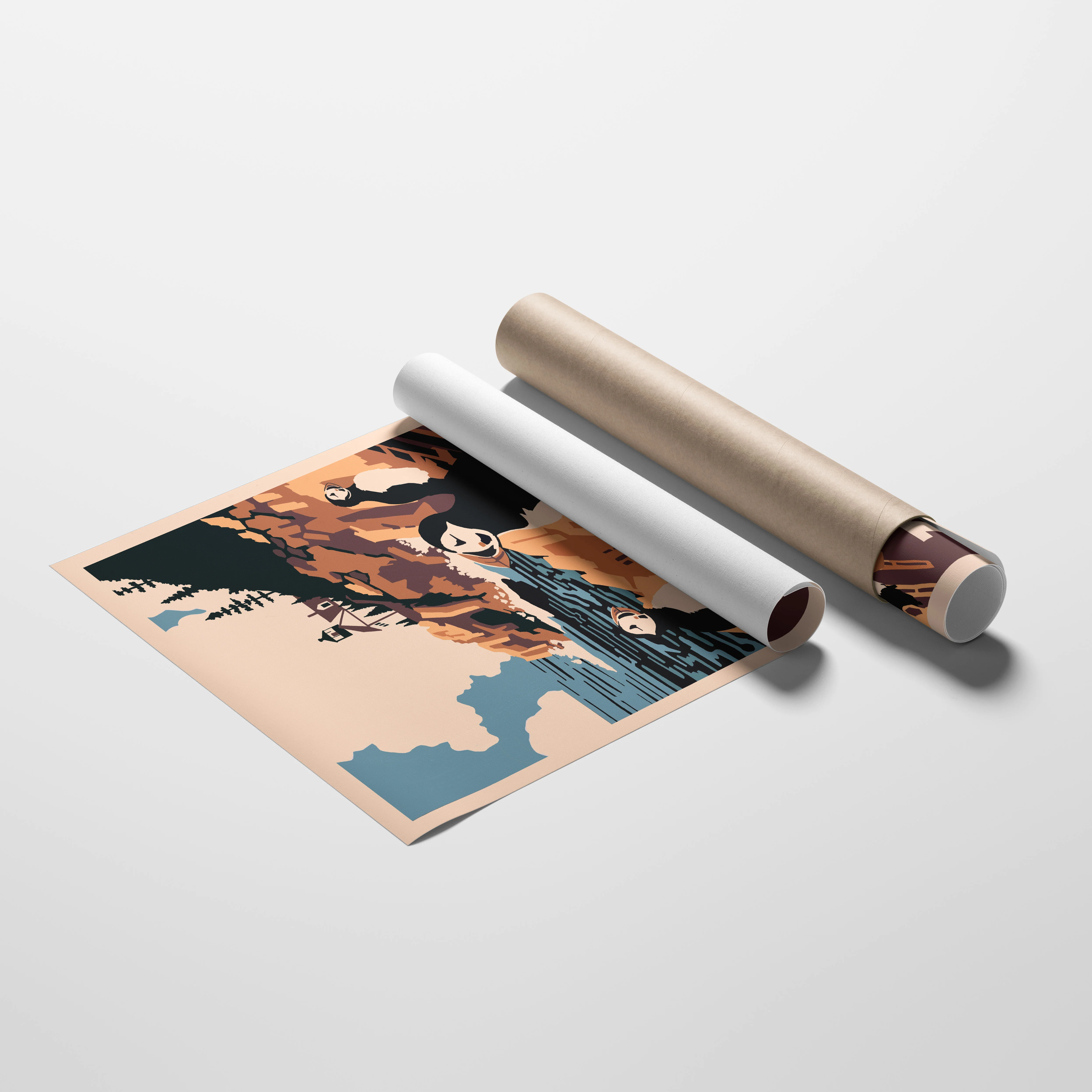 Acadia National Park Travel Poster - Image 3