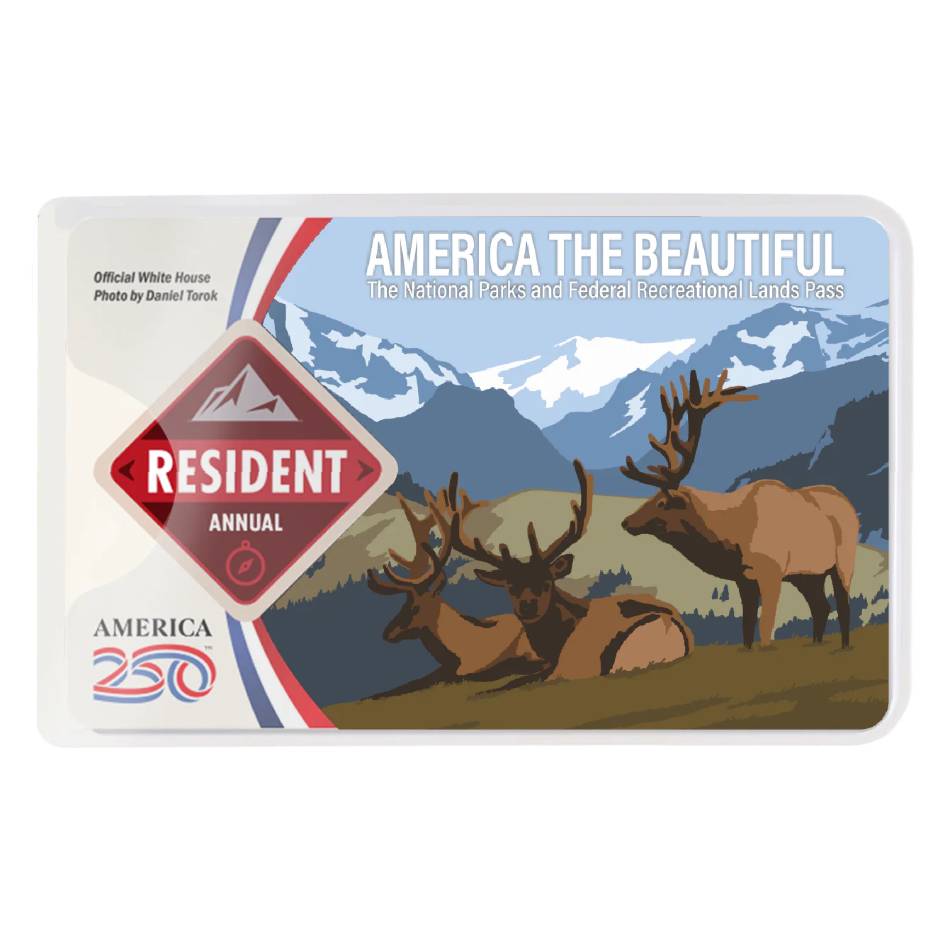 America the Beautiful National Parks Pass Sleeve - Image 3