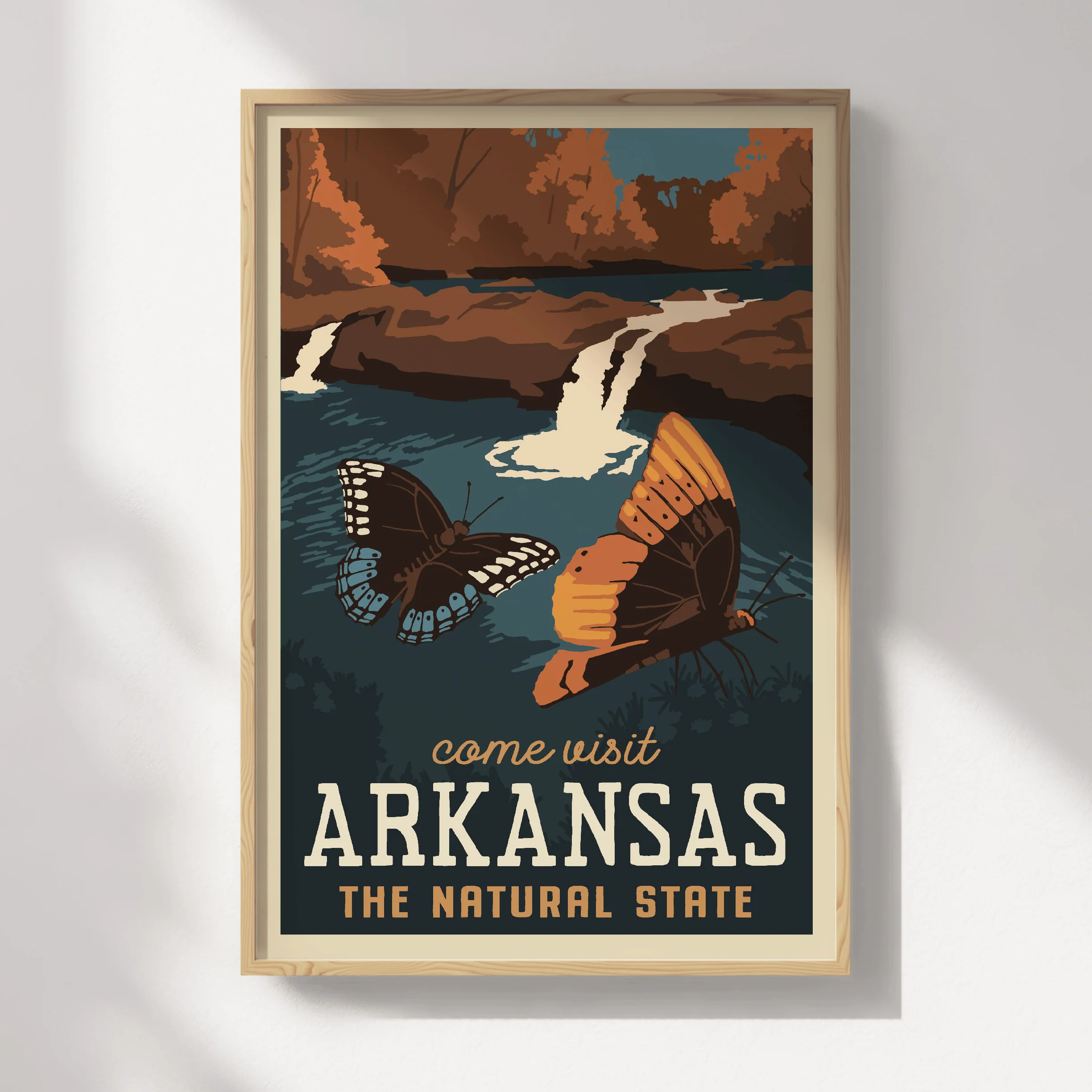 Arkansas Travel Poster
