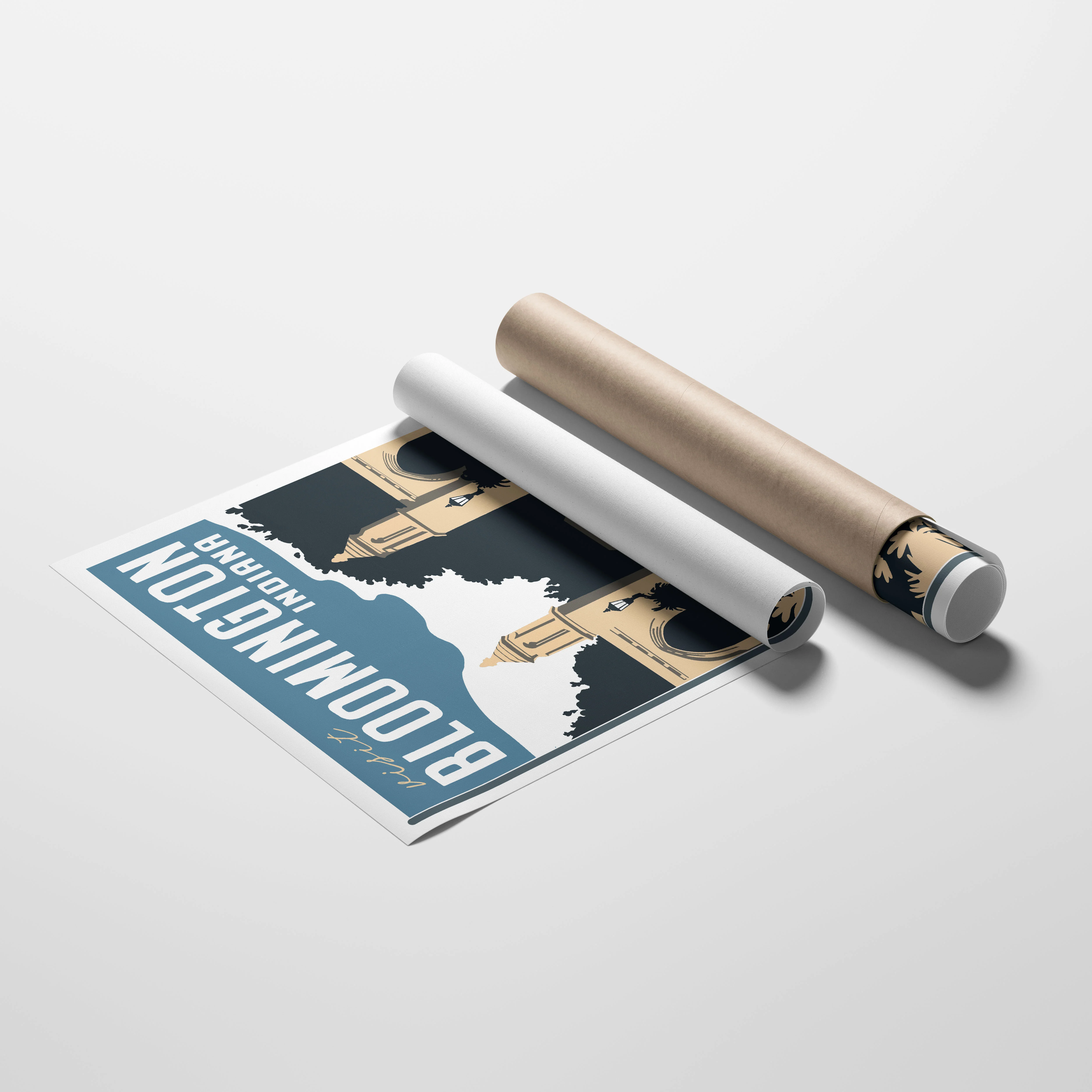Bloomington, Indiana Travel Poster - Image 3