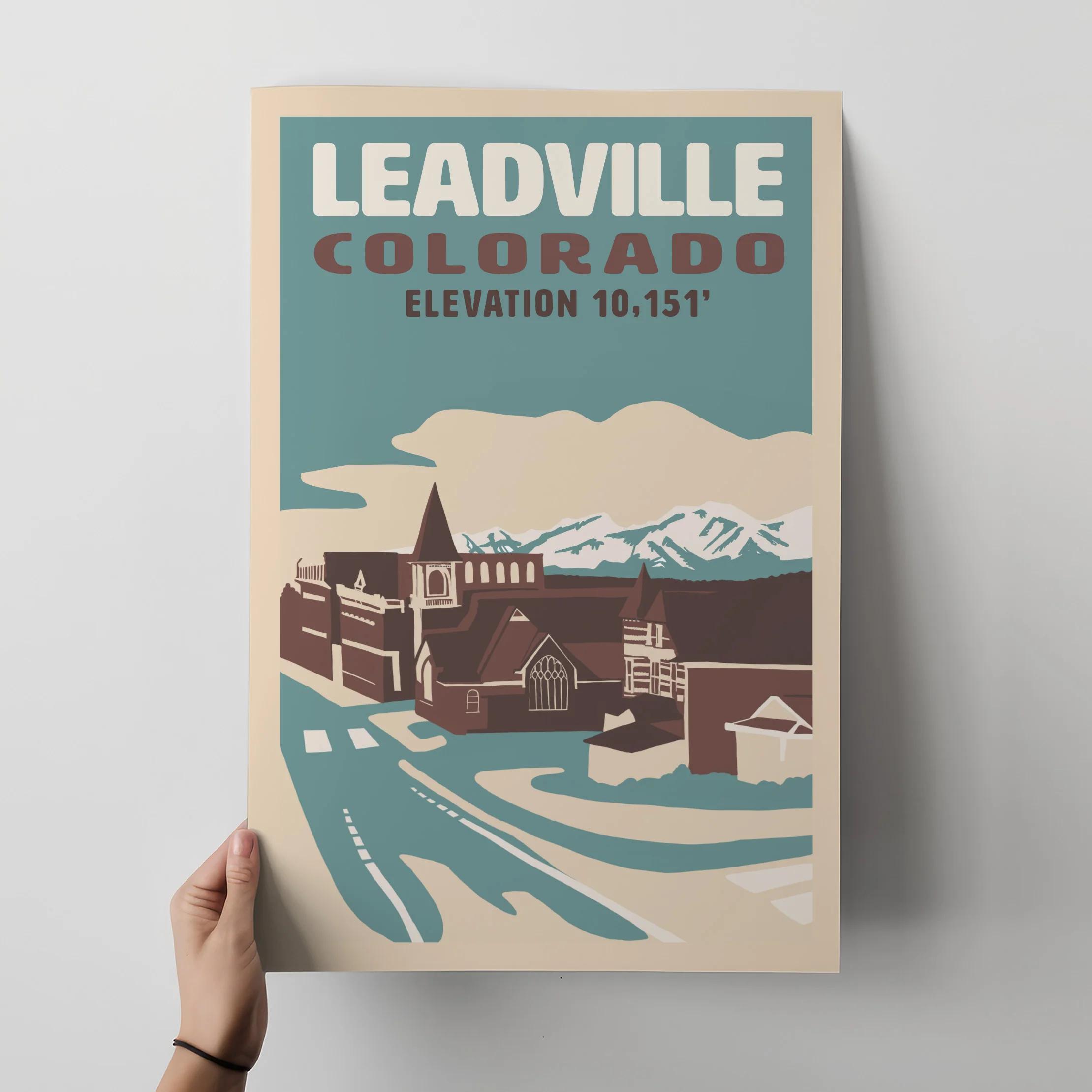 Leadville, Colorado Travel Poster - Image 2