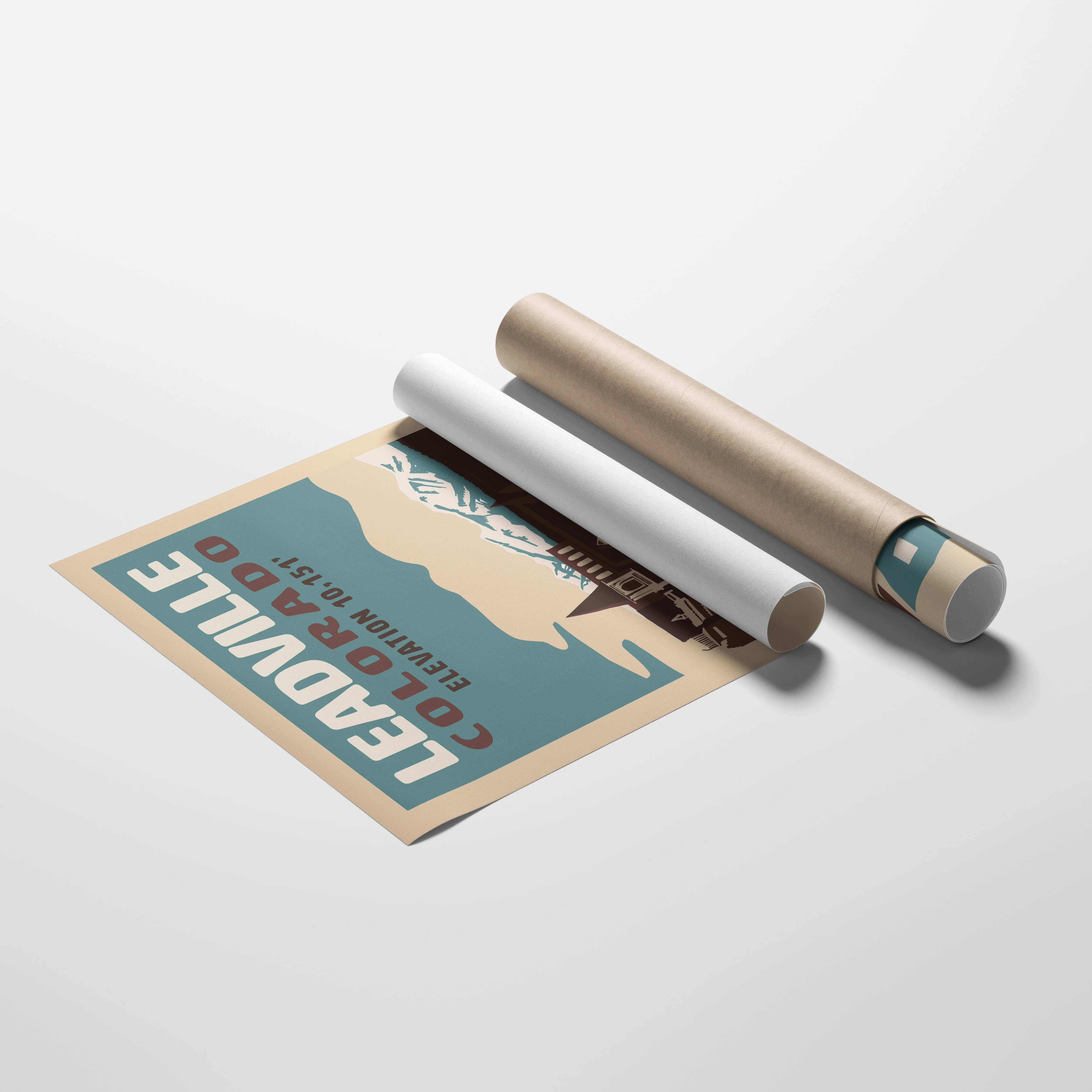 Leadville, Colorado Travel Poster - Image 3