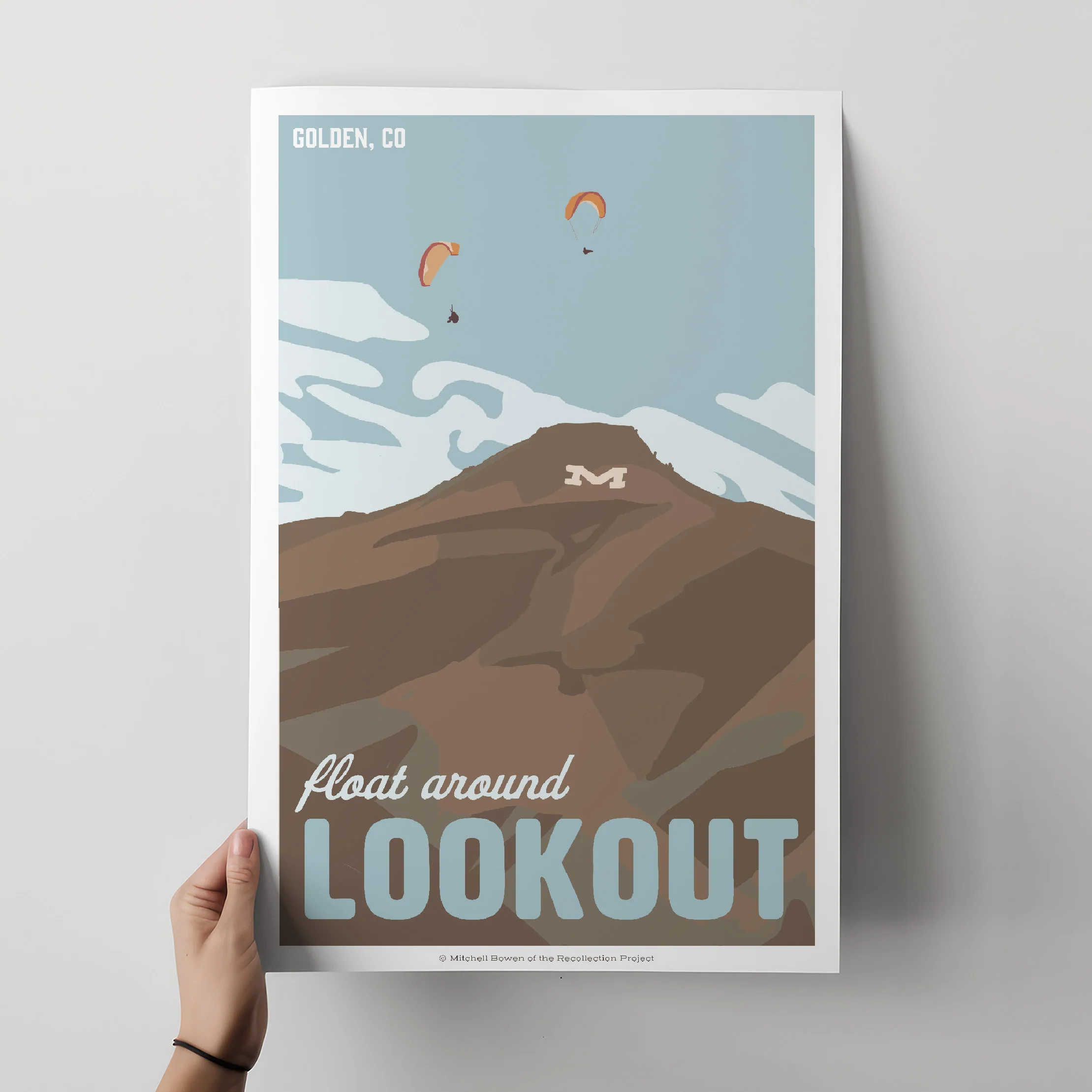 Lookout Mountain Travel Poster - Image 2