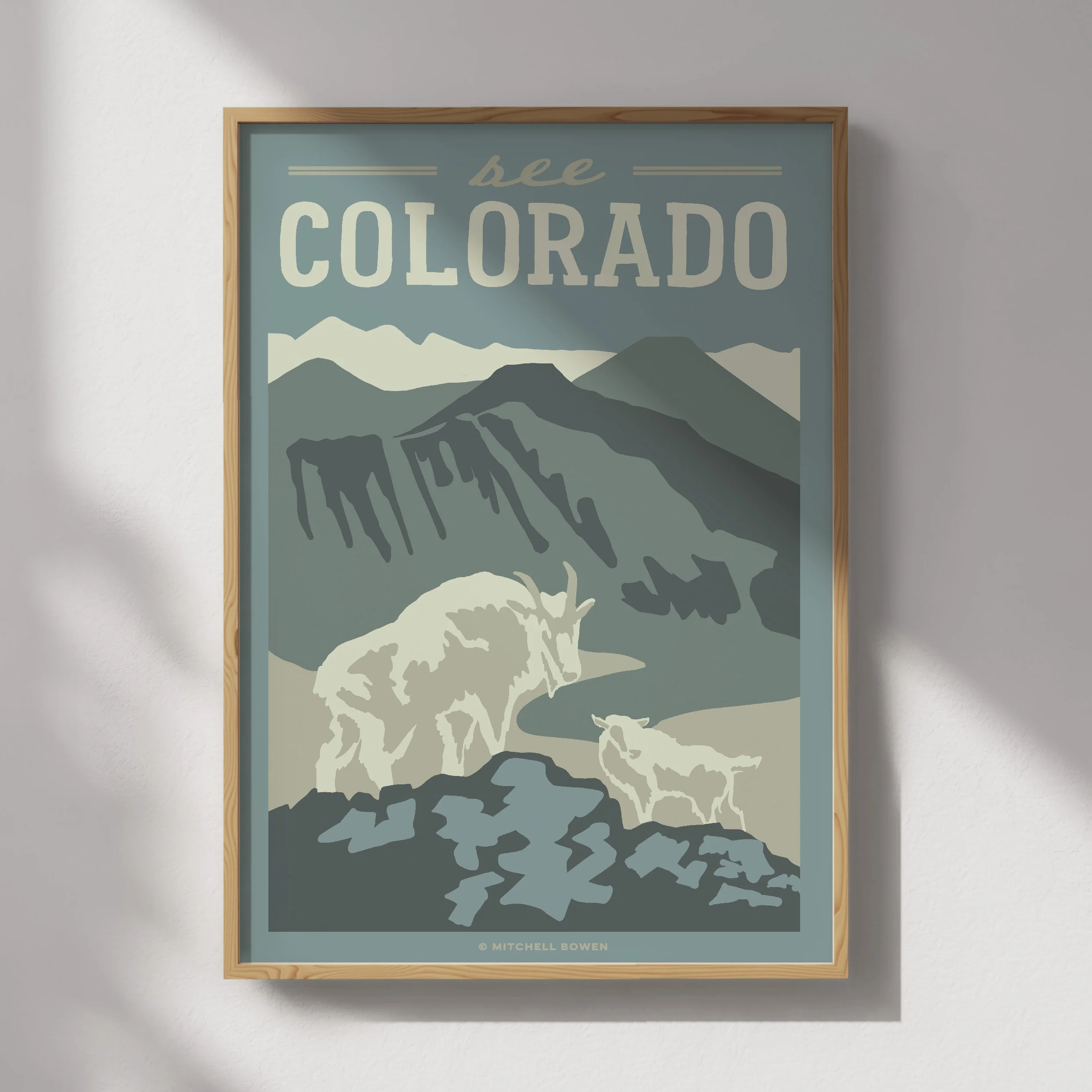 See Colorado Travel Poster - Image 2
