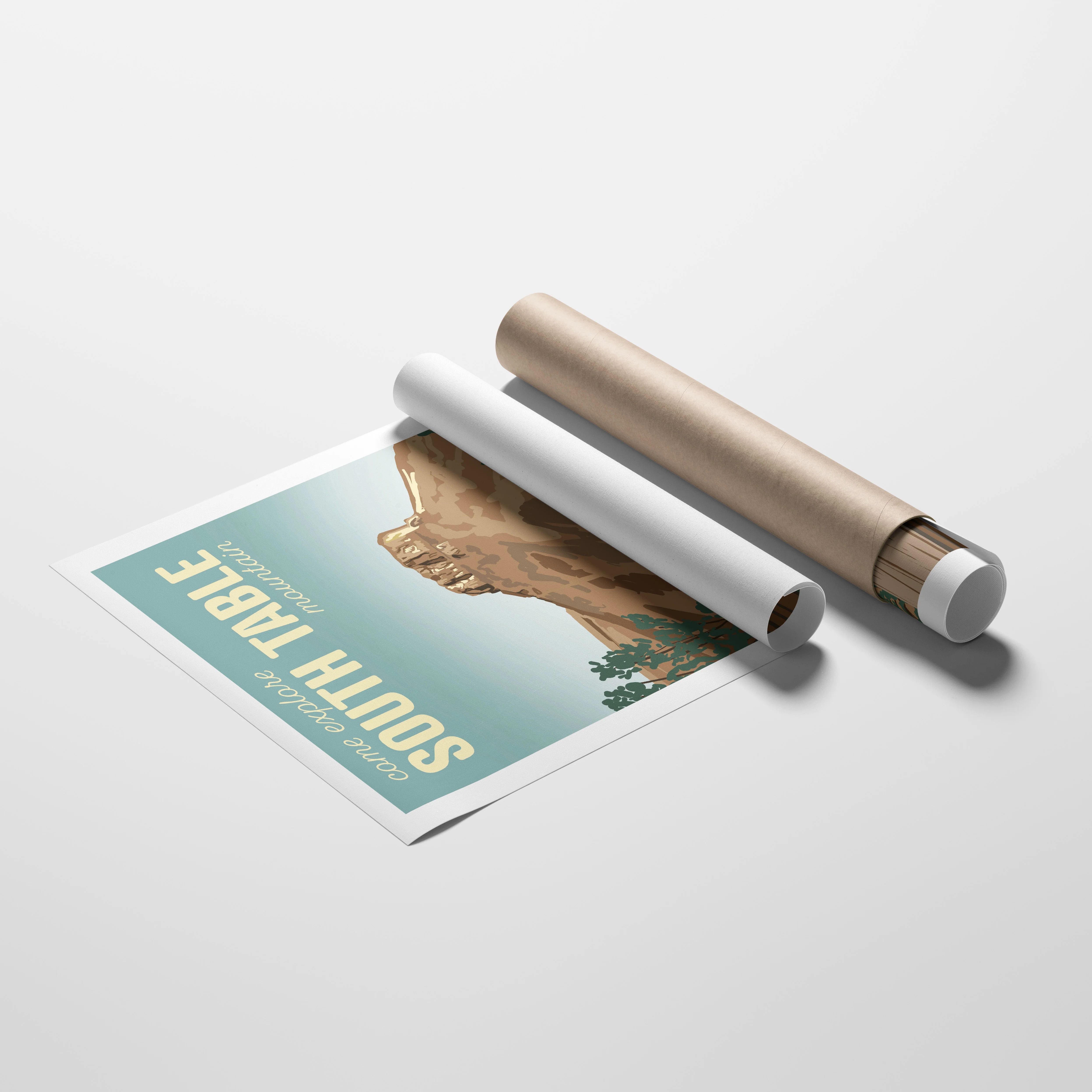 South Table Travel Poster - Image 3