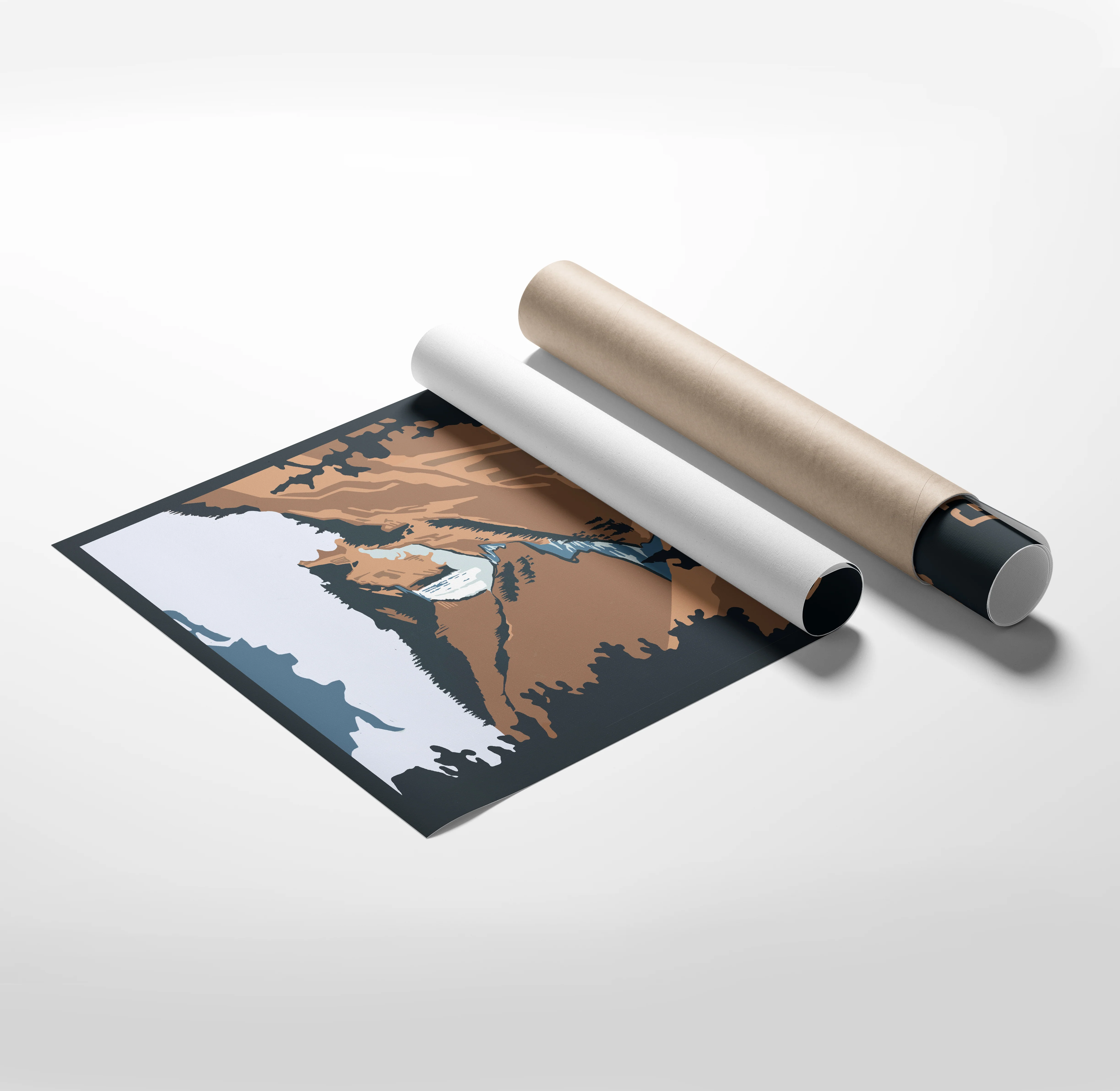 Grand Canyon of the Yellowstone Travel Poster - Image 3